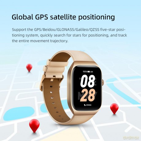 Smartwatch T2 1.75 cala 300 mAh złoty