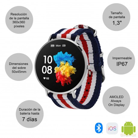 Smartwatch Verona Srebrny marina