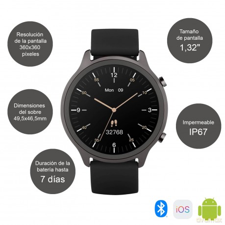 Smartwatch Veronica czarny