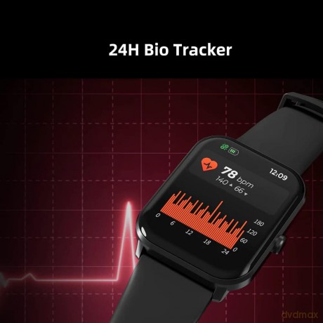 Smartwatch W01 1.69 220 mAh Czarny