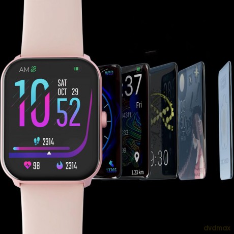Smartwatch W01 1.69 220 mAh Różowy