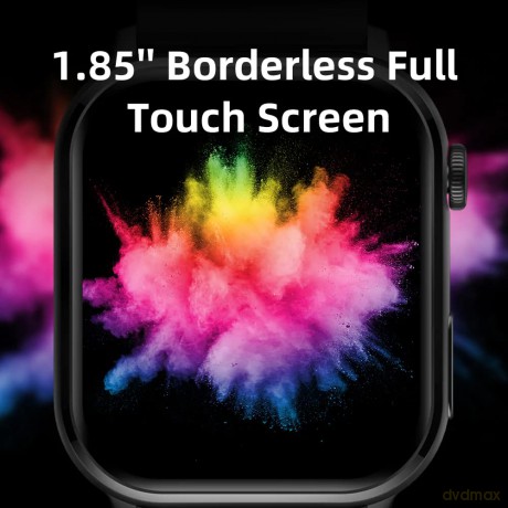 Smartwatch W02 1.85 cala 280 mAh Czarny