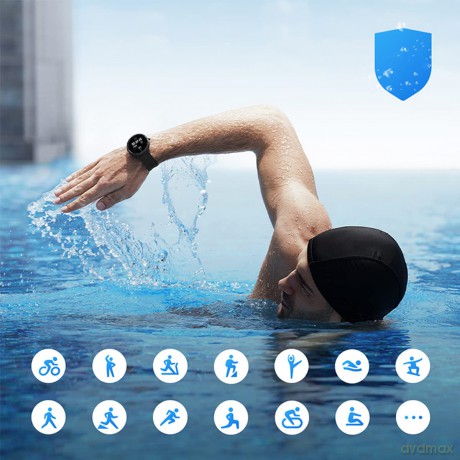 Smartwatch Watch R WT2001 Android iOS Czarny