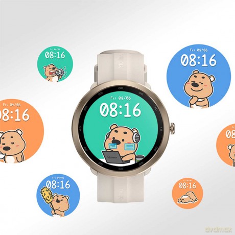 Smartwatch Watch R WT2001 Złoty Android iOS