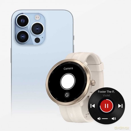 Smartwatch Watch R WT2001 Złoty Android iOS