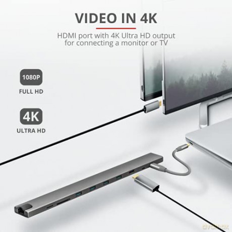 Stacja dokujaca 10w1 USB-C Dalyx