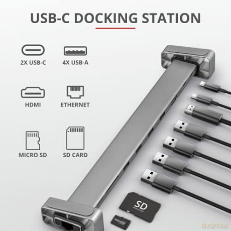 Stacja dokujaca 10w1 USB-C Dalyx