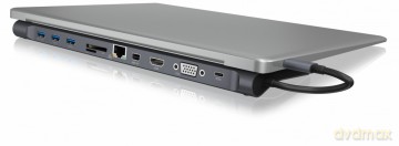 Stacja dokująca IB-DK2102-C USB TYPE C