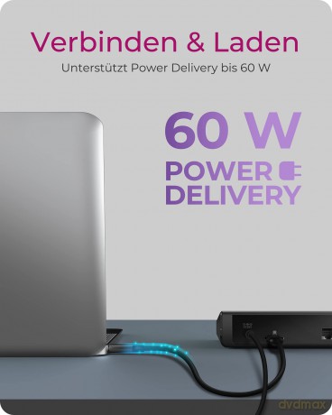 Stacja dokująca IB-DK2244AC 14w1,DP,HDMI,LAN, Audio,USB,Powerdelivery 60w