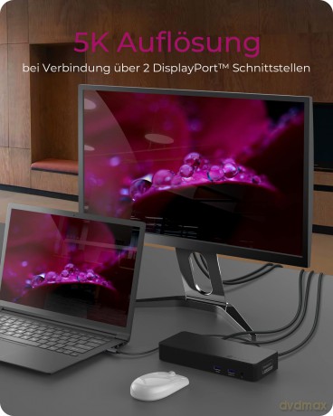 Stacja dokująca IB-DK2254AC 11w1,3xHDMI,PD 100 Watt