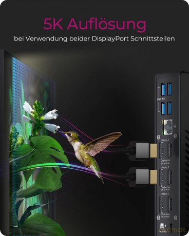 Stacja dokująca IB-DK2256AC 12in1,HDMI,DP,USB,CR,LAN,PD 96Watt