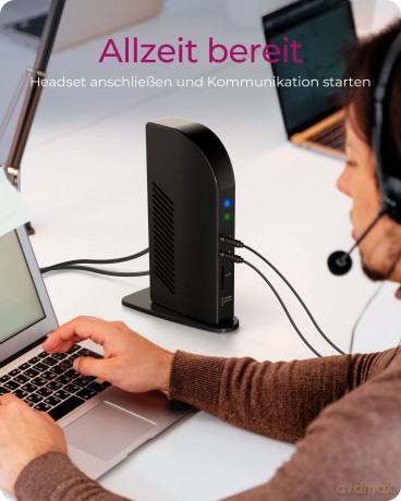 Stacja dokująca IB-DK2256AC 12in1,HDMI,DP,USB,CR,LAN,PD 96Watt