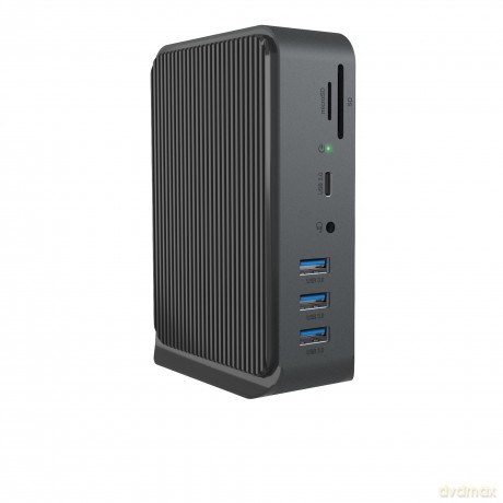Stacja dokująca IB-DK2261AC 13w1 USB Type-C,7xUSB,czytnik kart,Audio in/out,LAN,HDMI