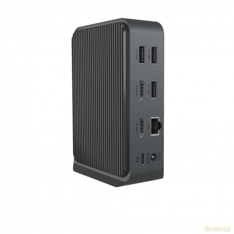Stacja dokująca IB-DK2261AC 13w1 USB Type-C,7xUSB,czytnik kart,Audio in/out,LAN,HDMI