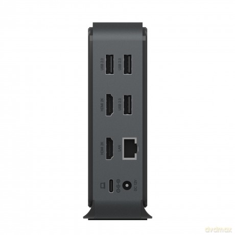 Stacja dokująca IB-DK2261AC 13w1 USB Type-C,7xUSB,czytnik kart,Audio in/out,LAN,HDMI