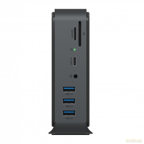 Stacja dokująca IB-DK2261AC 13w1 USB Type-C,7xUSB,czytnik kart,Audio in/out,LAN,HDMI