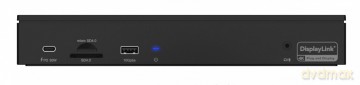Stacja dokująca IB-DK2288AC 13in1,4x4K Monitory,PD 100Watt,Audio,LAN, czytnik Kart, DisplayLink