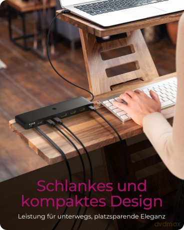 Stacja dokująca IB-DK2416-C 11in1,HDMI,DP,USB,LAN