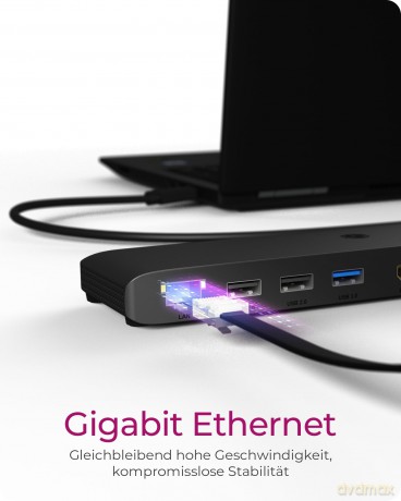 Stacja dokująca IB-DK2416-C 11in1,HDMI,DP,USB,LAN