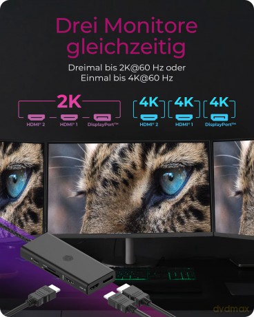Stacja dokująca IB-DK4011-CPD 9in1,HDMI,DP,CR,TYPE-C