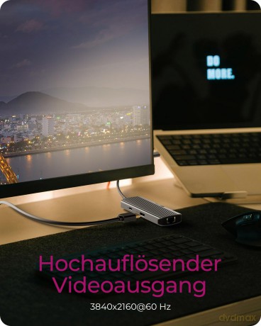 Stacja dokująca IB-DK4034a-CPD 6w1, HDMI,USB,PD,LAN