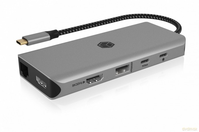 Stacja dokująca IB-DK4061-CPD 12w1,2xHDMI, PD 100W