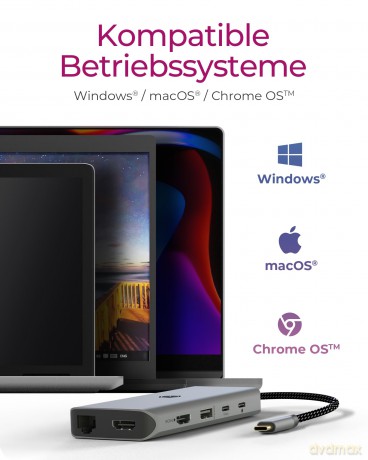 Stacja dokująca IB-DK4061-CPD 12w1,2xHDMI, PD 100W