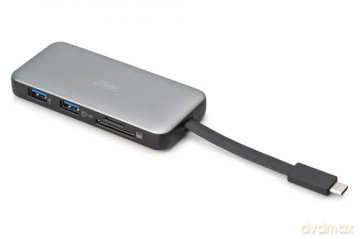 Stacja dokująca podróżna USB Typ C 7-portów HDMI 4K/60Hz PD 3.0