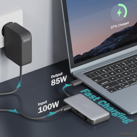 Stacja dokująca podróżna USB Typ C 7-portów HDMI 4K/60Hz PD 3.0