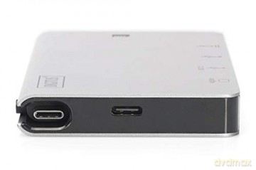 Stacja dokująca podróżna USB Typ C, 6 portów 4K, HDMI, VGA, USB3.0, RJ45, microSD, SD/MMC, Srebrna