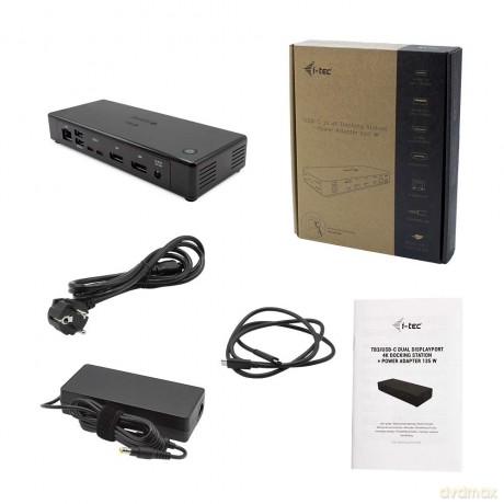 Stacja dokująca TB3/USB-C Dual DP 4K Dock PD 85W