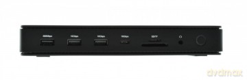 Stacja dokująca Thunderbolt4 2x Display Docking Station Gen3 7x USB, 2.5 GLAN PowerDelivery 92 W kabel TB4 1m