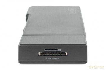 Stacja dokująca USB 3.0 Typ A, 7-portów, 4K 30Hz, HDMI, VGA, 2x USB 3.0, SD microSD, RJ45