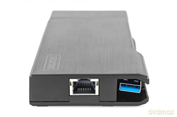 Stacja dokująca USB 3.0 Typ A, 7-portów, 4K 30Hz, HDMI, VGA, 2x USB 3.0, SD microSD, RJ45