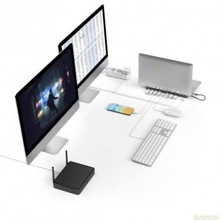 Stacja dokująca USB C 10 portów