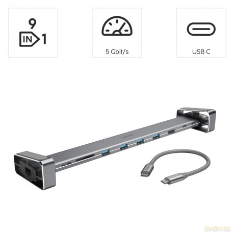 Stacja dokująca USB C 9w1