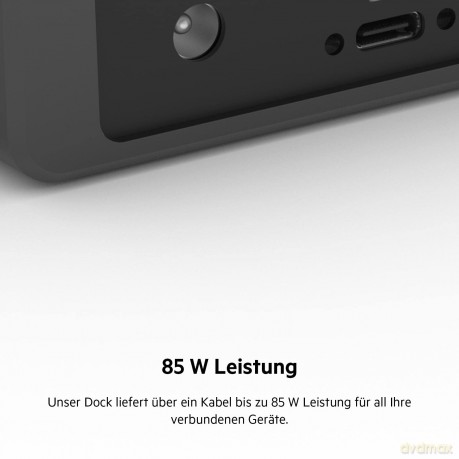 Stacja dokująca USB C Display Link, obsługa trzech wyświetlaczy do 4K, HDMI, DP, USB C, USB A, GbE, Audio, PD 85w, kompatybilność z Mac/PC/Chrome