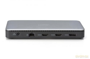 Stacja dokująca USB Typ C 11-portów 2x HDMI 1x DisplayPort 4K/60Hz DC-Jack 150W