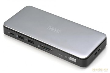 Stacja dokująca USB Typ C 11-portów 2x HDMI 1x DisplayPort 4K/60Hz DC-Jack 150W