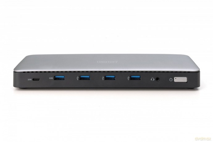 Stacja dokująca USB Typ C 13-portów 3x HDMI 2x DisplayPort 4K/60Hz DC-Jack 150W