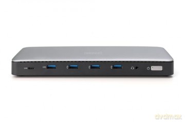 Stacja dokująca USB Typ C 13-portów 3x HDMI 2x DisplayPort 4K/60Hz DC-Jack 150W