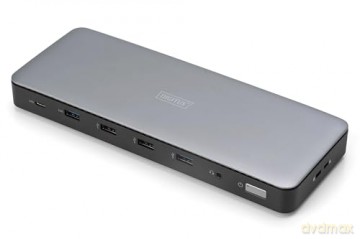 Stacja dokująca USB Typ C 13-portów 3x HDMI 2x DisplayPort 4K/60Hz DC-Jack 150W