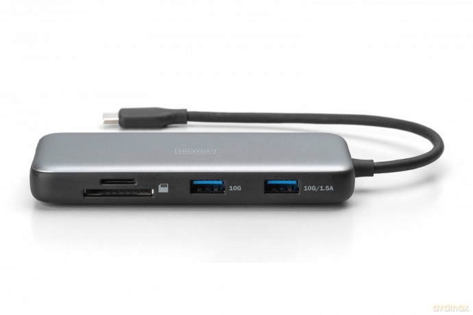 Stacja dokująca USB Typ C 7-portów HDMI 4K/60Hz PD 3.0