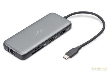 Stacja dokująca USB Typ C 7-portów HDMI 4K/60Hz PD 3.0