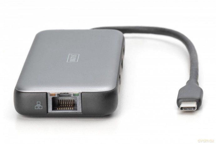 Stacja dokująca USB Typ C 8-portów 2x HDMI 4K/60Hz PD 3.0