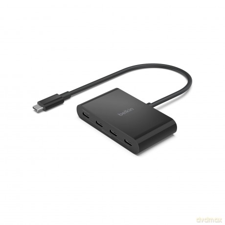 Stacja dokująca USB-C do 4xUSB-C czarny