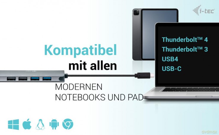 Stacja dokująca USB-C Metal Nano 2x HDMI Display + Power Delivery 100W