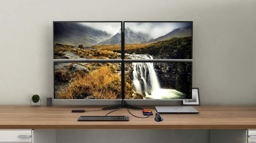 Stacja dokująca USB-C Quattro Display Docking Station Power Delivery 85 W
