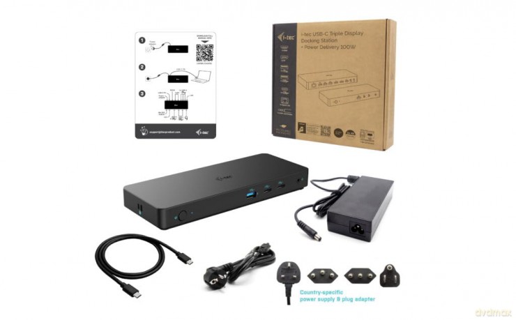 Stacja dokująca USB-C Triple Display Docking Station Gen 2 Pro + Power Delivery 100W