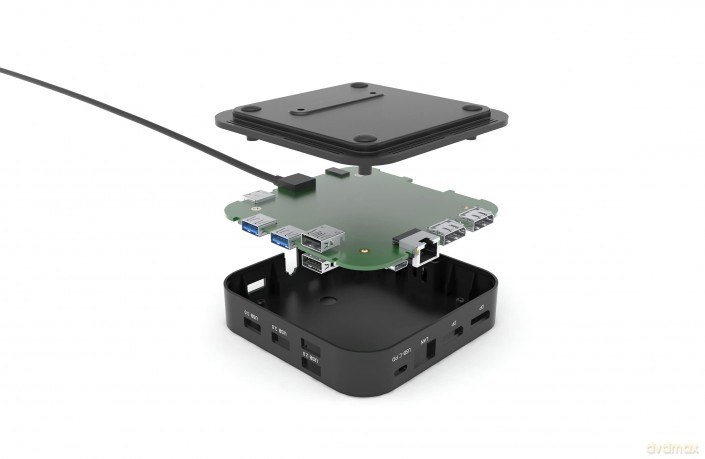Stacja dokującą USB-C Dual Display Docking Station Power Delivery 100 W + i-tec Universal Charger 112 W